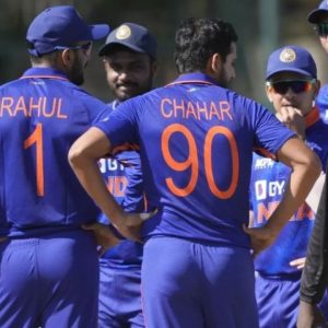 Why is Deepak Chahar not playing today's 2nd ODI between Zimbabwe and India in Harare?