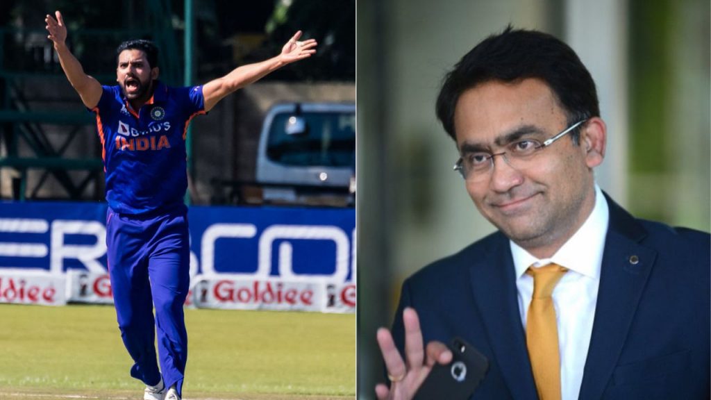 Saba Karim has expressed shock over the exclusion of Deepak Chahar in India's playing against Zimbabwe in the 2nd ODI.