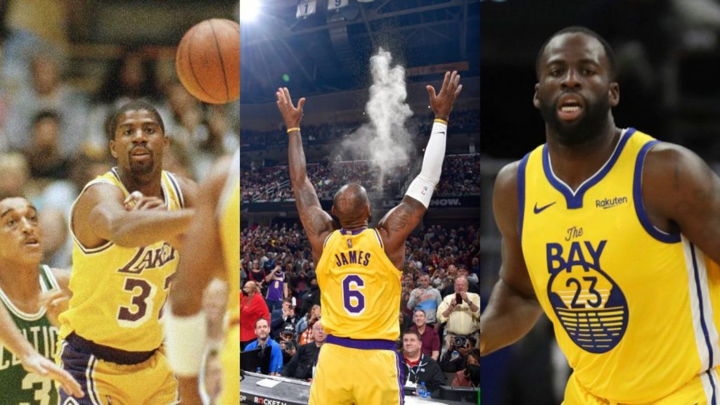 StatMuse reveals Magic Johnson, LeBron James, and Draymond Green are the Top 3 with the most Triple-Doubles in the Finals
