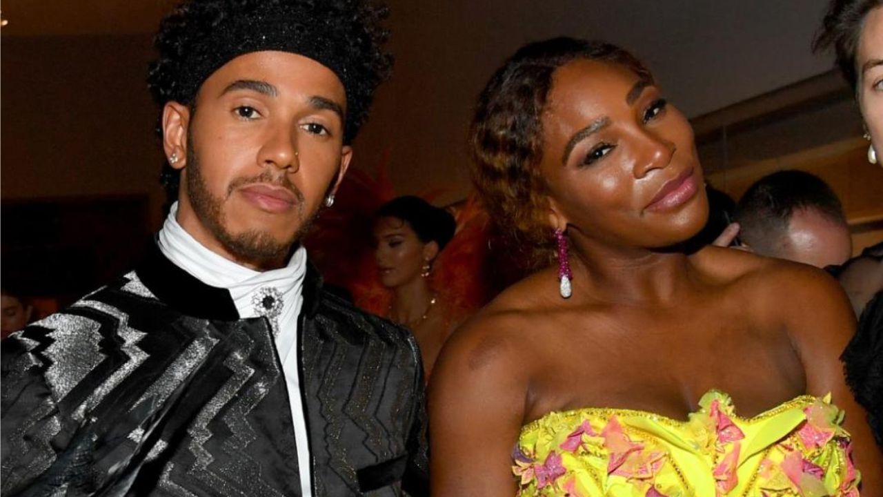 Lewis Hamilton revealed to be 23-time tennis Grand Slam Champion Serena William's biggest 'GOAT'