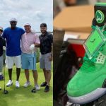 Michael Jordan owns 23 of the 46 "Wahlburger 4s" but Mark Wahlberg's son was keen on getting $100,000 for them