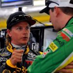 When Kimi Raikkonen paid $100,000 to Kyle Busch in order to race in NASCAR