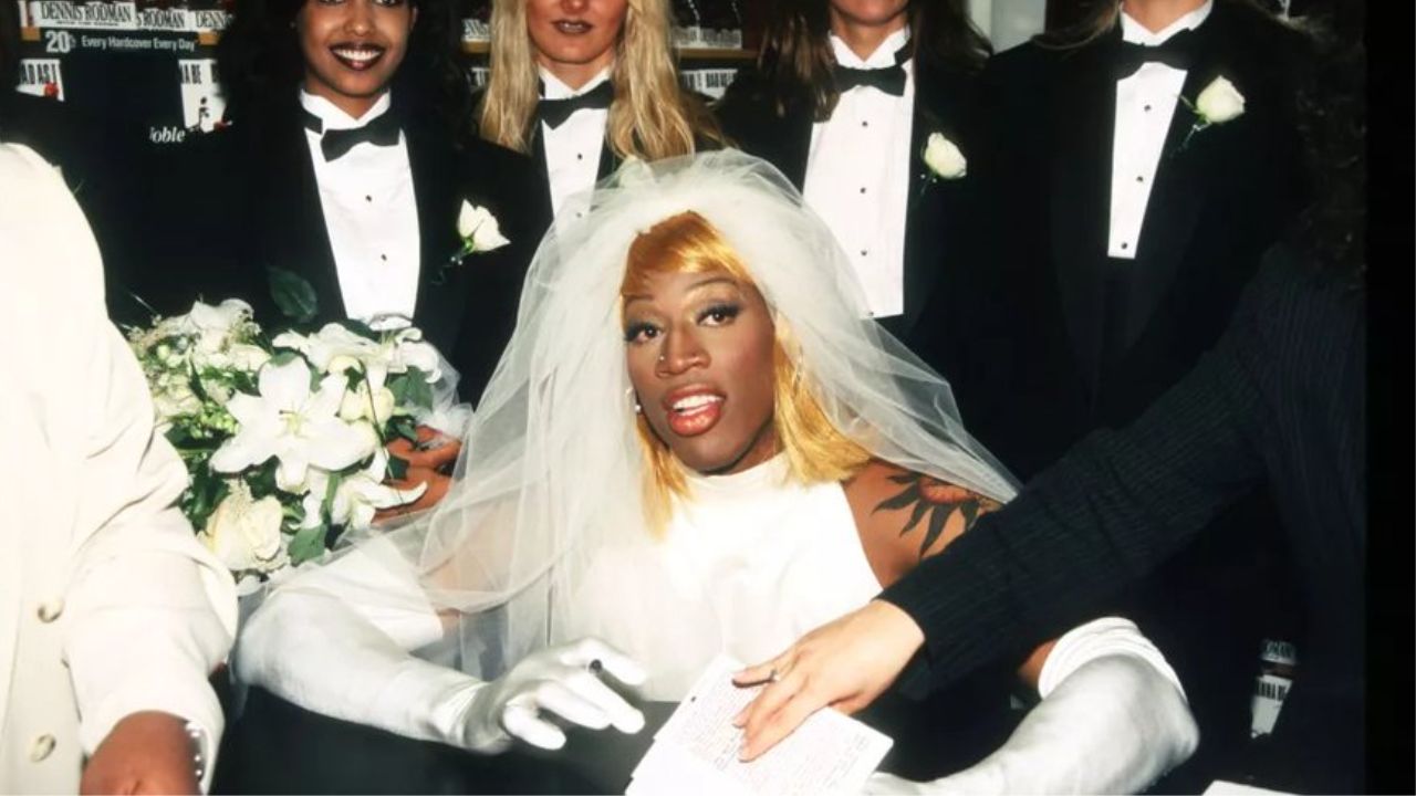 Dennis Rodman married himself to increase his $500,000 net worth