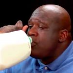 325 lbs Shaquille O'Neal lost Round 2 against Spicy Food, was bested by 'The Bomb' Chicken Wings