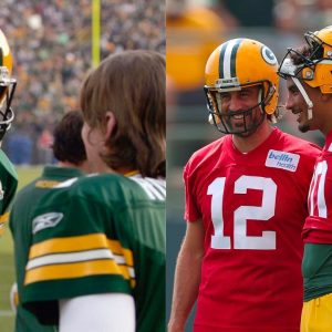 Aaron Rodgers Compares Jordan Love to Himself Backing Up the Legendary Brett Favre