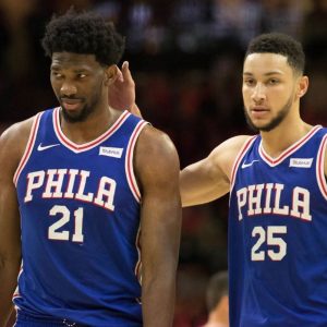 Sixers' 7-foot star Joel Embiid said his conditioning was at 69% in an interview and left everyone including Ben Simmons in splits