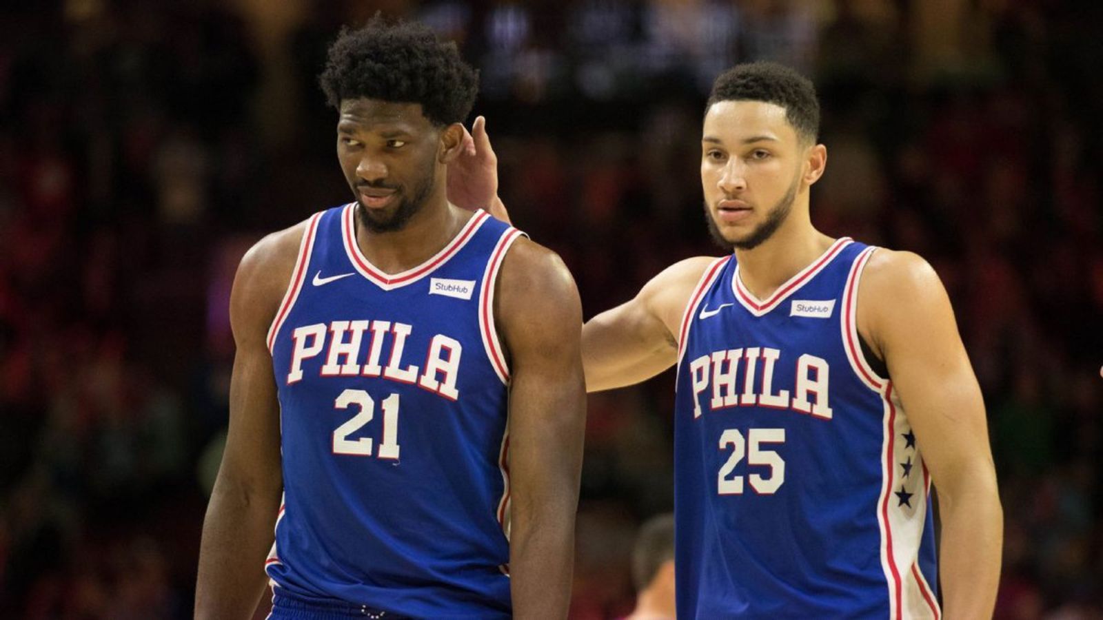 Sixers' 7-foot star Joel Embiid said his conditioning was at 69% in an interview and left everyone including Ben Simmons in splits