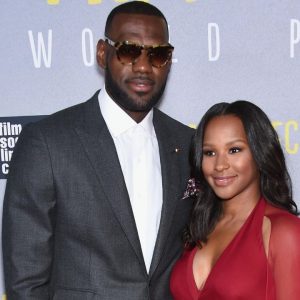 LeBron James might get some slack from his wife Savannah James after he posted a video of him being distracted while discussing vows.