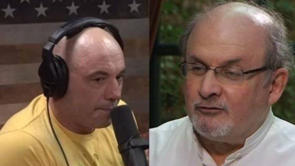 Joe Rogan Salman Rushdie