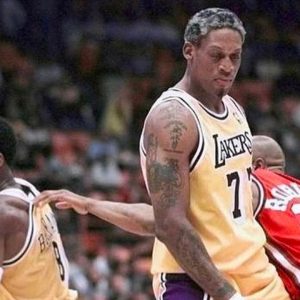 Dennis Rodman's bizarre 'f**k him' rant against Kobe Bryant led to Lakers fans chiming in