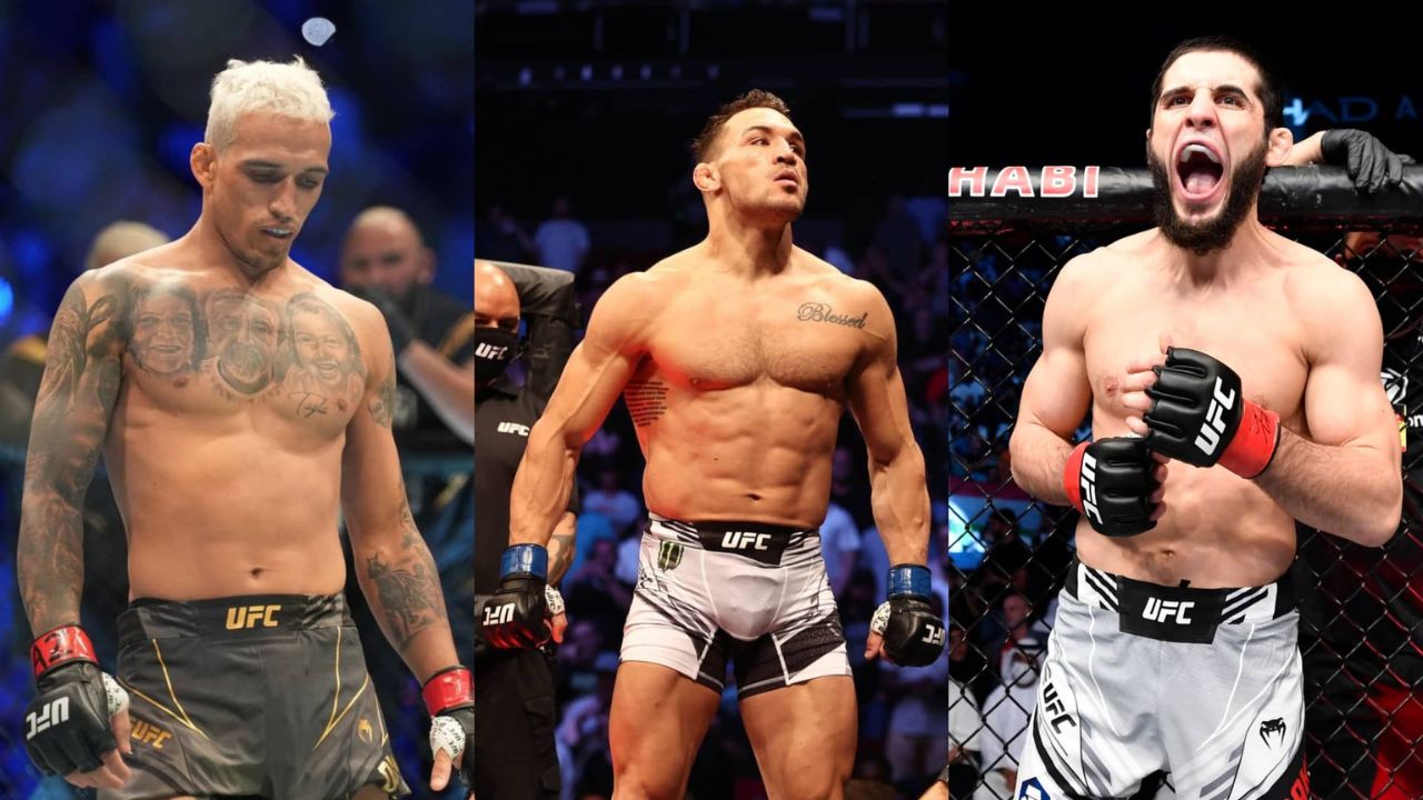 Michael Chandler Charles Oliveira Islam Makhachev