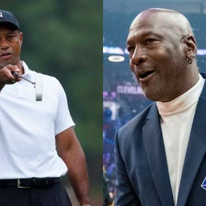 Billionaire Michael Jordan and friend Tiger Woods never played basketball together because of Tiger’s fear