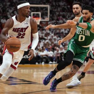 Jayson Tatum reveals not being able to see Jimmy Butler’s potential game-winning shot in Game 7