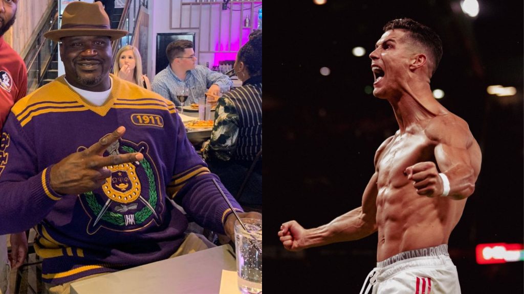 340 lbs Shaquille O’Neal claims to have had lesser body fat than Cristiano Ronaldo