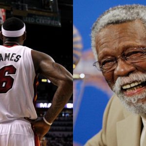 After LeBron James’ retirement, Miami Heat will have to retire no.6 twice following Bill Russell’s league-wide tribute