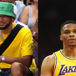 6ft 10' Ben Simmons addressed as Russell Westbrook by a fan at a candy store