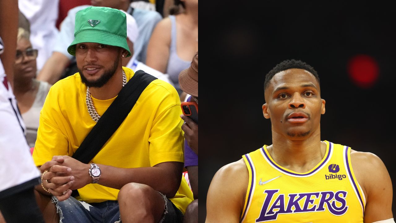 6ft 10' Ben Simmons addressed as Russell Westbrook by a fan at a candy store