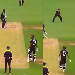 Australian batter Matt Renshaw, who is currently playing for Somerset in the Royal One Day Cup pulled off a stunning catch against Surrey.