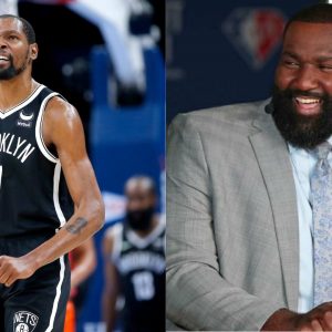 Kendrick Perkins gives Kevin Durant a reality check on national television 