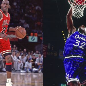 "All my friends were rooting for Michael Jordan!": Shaquille O'Neal recalls how everyone was in awe of the Bulls legend