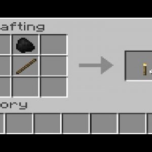 How to Minecraft: Make a Torch