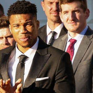 WATCH: Giannis Antetokounmpo tries poetry putting on a wise face, fails hilariously