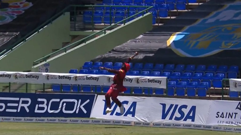 "Helluva an effort by Kieron Pollard": Kieron Pollard catch to dismiss Alzarri Joseph in CPL 2022 amazes Danny Morrison