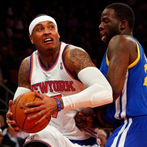"Call the motherf***ing foul!": Draymond Green recalls an instance involving Carmelo Anthony and his legendary trash-talking