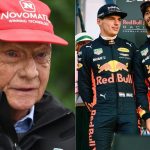 Niki Lauda jokes that both Max Verstappen and Daniel Ricciardo had to pay $1 Million for the 2018 Azerbaijan GP crash if they were a part of Mercedes