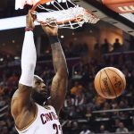 When LeBron James suffered the most 'brutal' offensive foul from Rockets 6'11" center