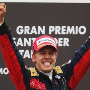 “They said I was mad!" - 21 year old Sebastian Vettel spent hours at Michael Schumacher's circuit before historic first F1 win at 2008 Italian GP