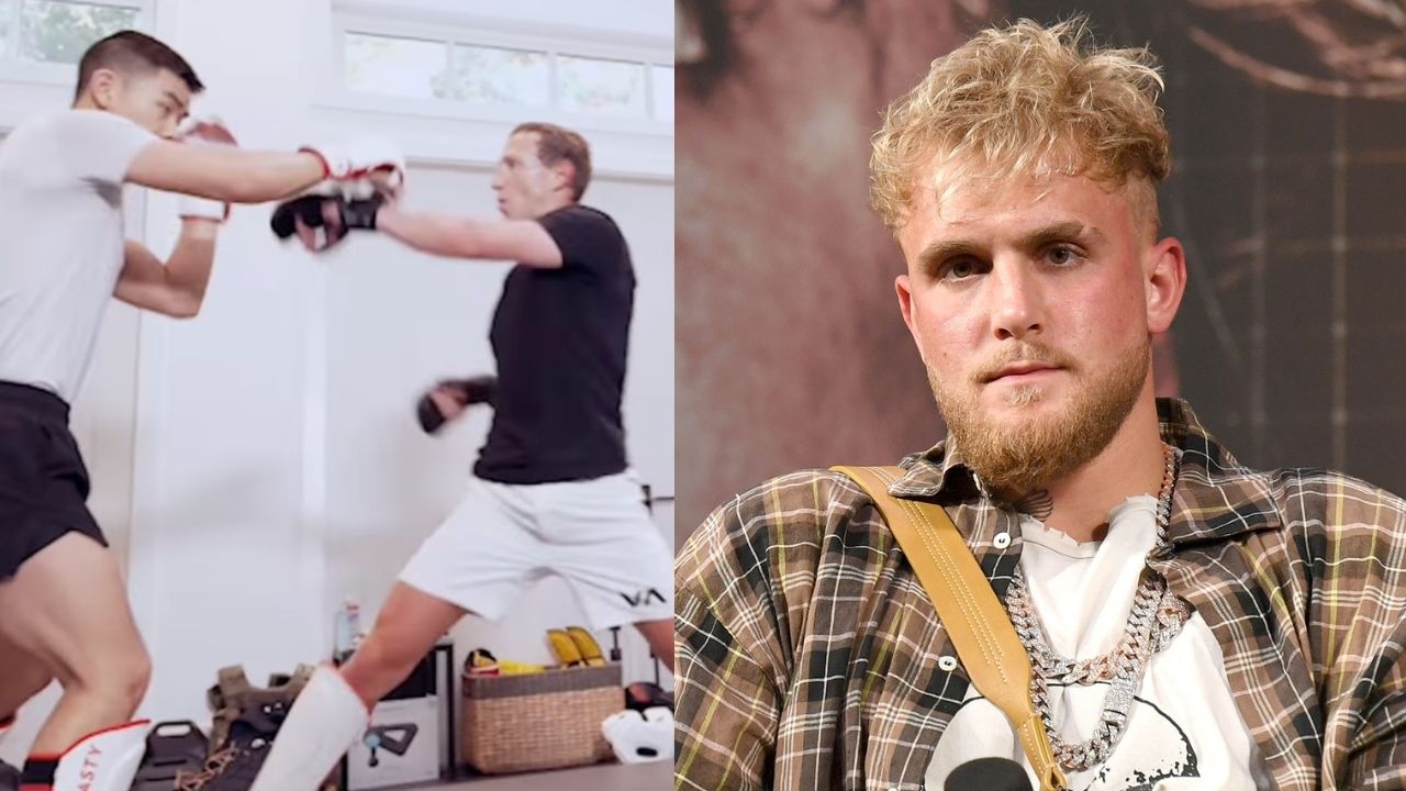 Jake Paul Mark Zuckerberg
