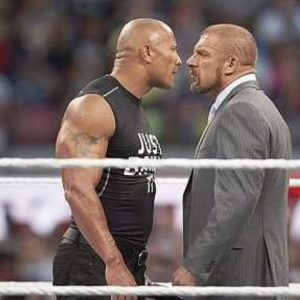 Triple H The Rock