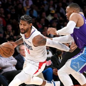 $48 million Paul George and wife Daniella Rajic get brutally booed by fans at Chargers game