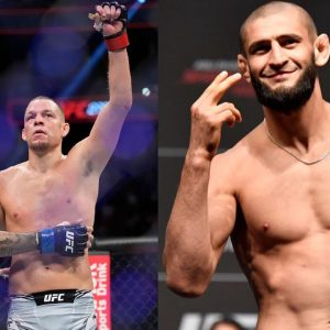 Khamzat Chimaev Nate Diaz