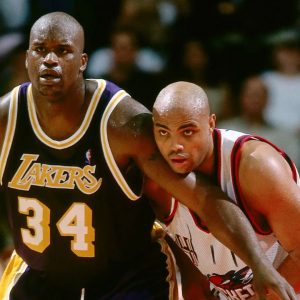 6'6" Charles Barkley and 7'1"Shaquille O'Neal resolved their spat in 1999 with help from unexpected parties