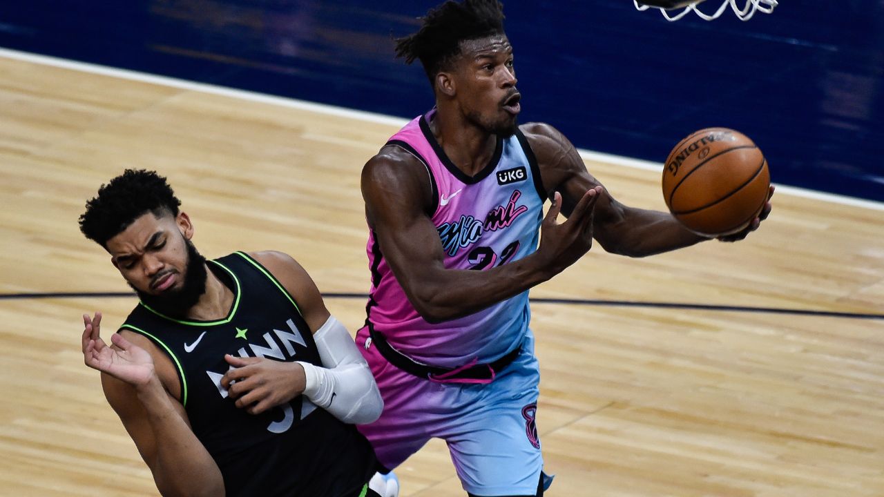 ESPN shockingly ranks Karl-Anthony Towns higher than 6x All-Star Jimmy Butler, despite recent Conference Finals appearance