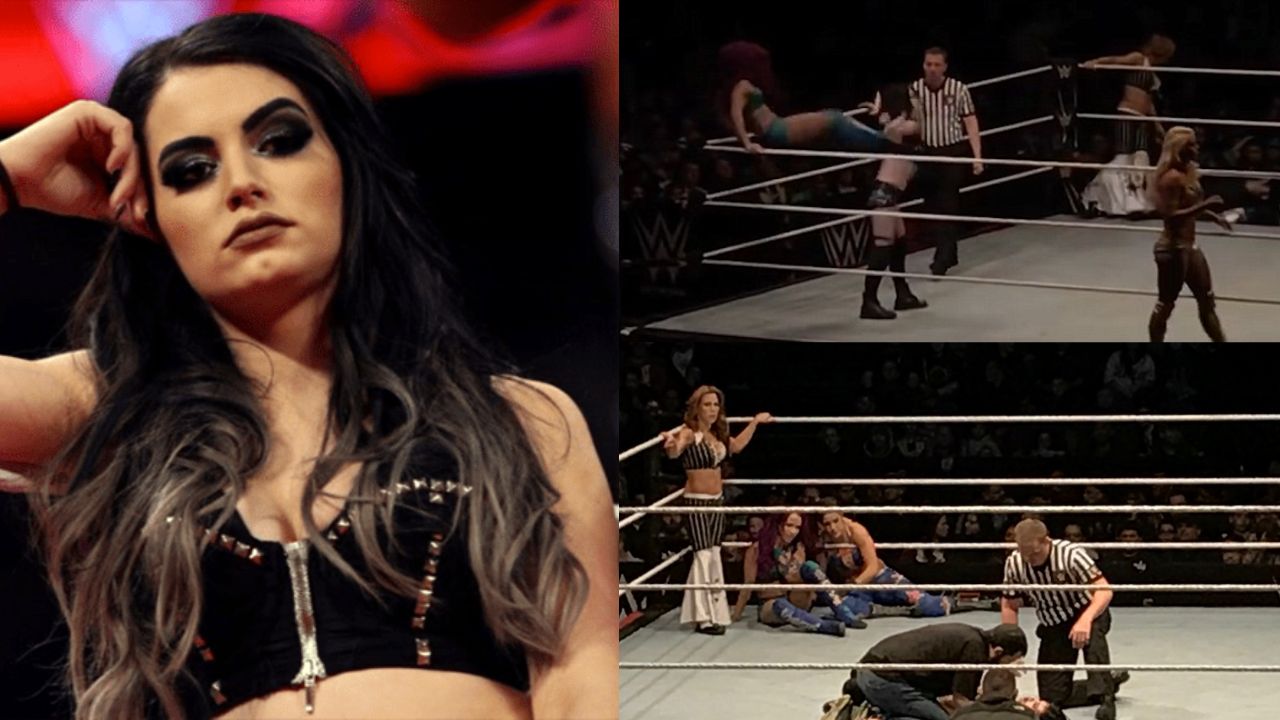 Paige and Sasha Banks