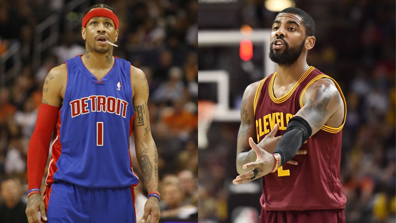 2001 MVP Allen Iverson vs 2016 Champ Kyrie Irving: which NBA rule breaker had better handles