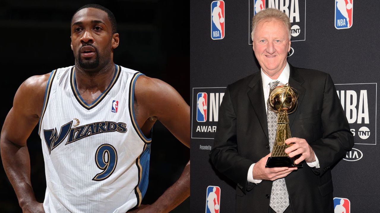$20 million Gilbert Arenas 'dinosaurish' revelation on Larry Bird's top-10 player status