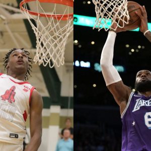 "It’s just disrespectful": LeBron James was furious with a child for throwing trash at Bronny James