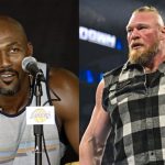 Karl Malone Brock Lesnar