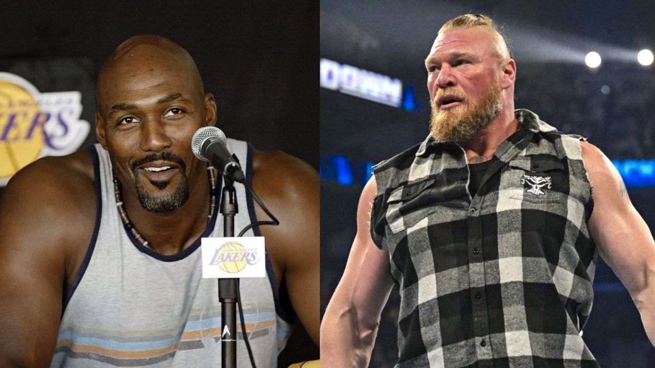 Karl Malone Brock Lesnar
