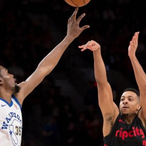 "You don't think you can win with Damian Lillard, right?": Kevin Durant once savagely exposed CJ McCollum's actual chances to win an NBA title in Portland, in 2018