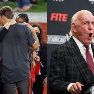 "Get off Tom Brady's a**": $500,000 WWE star Ric Flair destroys fan for meddling with Gisele Bündchen and Bucs QB's relationship