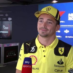 Charles Leclerc's $1 Million car gets high police security ahead of Italian gp