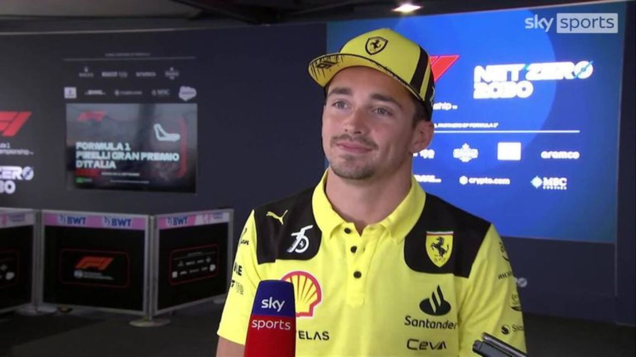 Charles Leclerc's $1 Million car gets high police security ahead of Italian gp