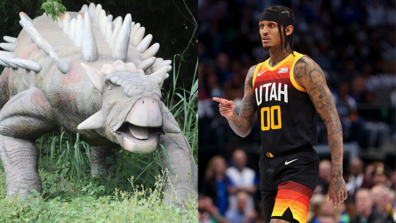 "The dinosaurs was they pets": Jordan Clarkson claimed humans grew 3-times as big as dinosaurs