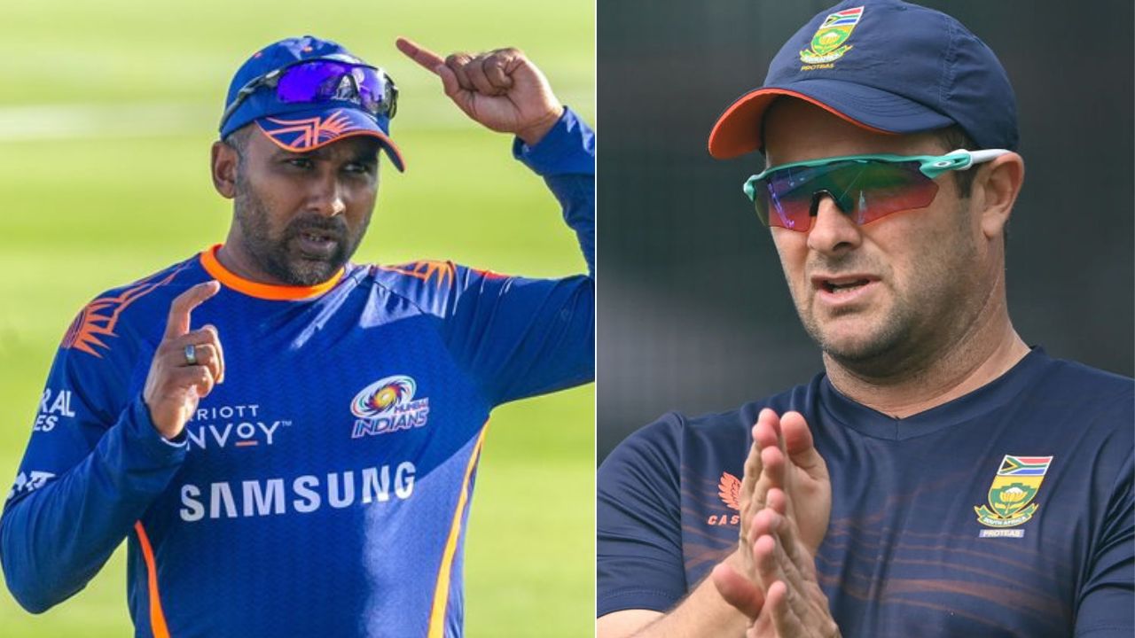 Former Mumbai Indians coach Mahela Jayawardene has lauded the appointment of Mark Boucher as new Mumbai Indians coach.