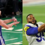 "Shoutout to Aaron Donald!": 4x NBA Champ Stephen Curry thanked Rams' SuperBowl Champion for 'Ring Me' celebration